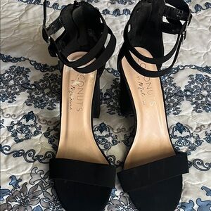 Coconuts by Matisse Black Strappy Heels